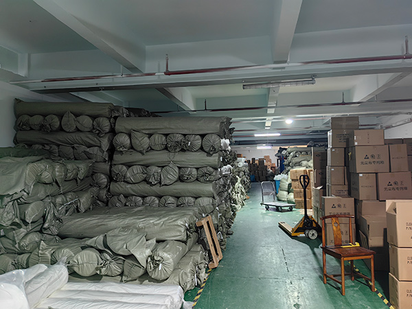 無塵布原料倉(cāng)庫(kù)