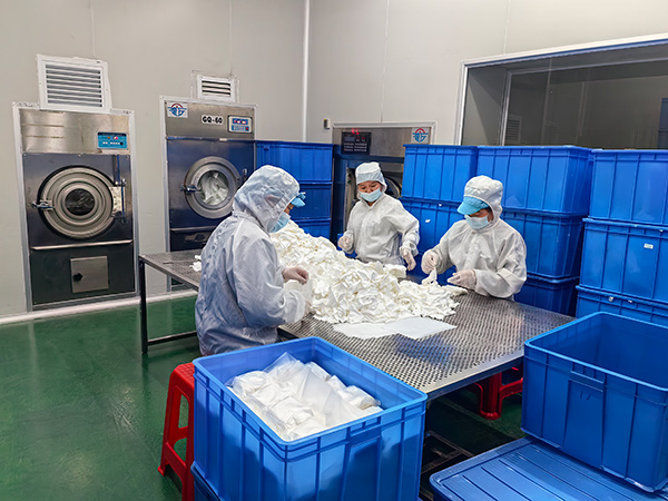 無塵布清洗打包